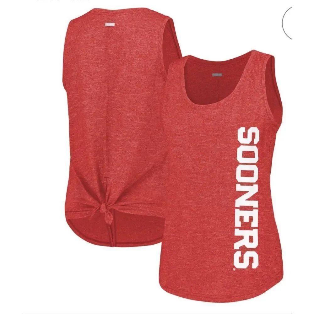 Columbia Crimson Oklahoma Sooners Tank Top Size XL